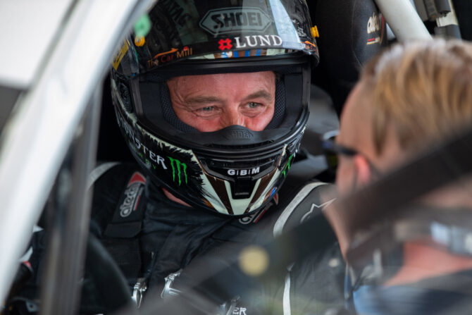 John McGuinness Rallycross Supercar